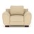 Tezerac -Bamble Single Seater Sofa - Cream