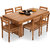 Shagun Arts - Jordan- 6 Seater Dining Table Set