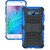 Style Imagine Kick Stand Hard Dual Armor Hybrid Rubber Back Case Cover for Samsung Galaxy Grand Prime G530 - Blue