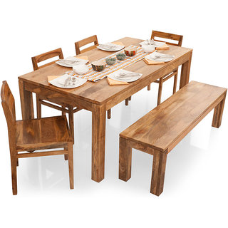 dining table seater gresham shagun bench arts shopclues