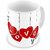 Lovely I Love You Heart Print Adorable Coffee Mug 502