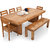 Shagun Arts - Jordan- 8 Seater Dining Table Set(With Bench)