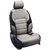 Hi Art Beige & Black Leatherite Seat Cover For Wagon R (Option 2)