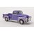 Chevrolet Pick Up, met.-purple , 1950, Model Car, Ready-made, Busch 1:87