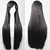 Aimer 80cm Heat Resistant Straight Hair Black Color Spiral Cosplay Wigs for Women Girls