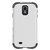 Ballistic Protective Cover for Cellular Phone for Samsung Galaxy S4 - Retail Packaging - White/Gray