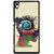 Ayaashii Animated Girl Face Back Case Cover for Sony Xperia Z4 Mini::Sony Xperia Z4 Compact