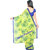 Meia Yellow Georgette Printed Saree With Blouse