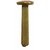 Advantus Round Head Solid Brass Fasteners, 1-1/4 Inch, Size 5, 100-Count (85C)