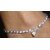 Ankit Collection Sterling Silver Crystal Anklet (Payal) for Women (AC199AKIV)