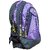 Tycoon Purple Fabric Expandable Casual Backpacks
