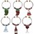Boston Warehouse Wine and Cheese Wine Charms - Set of 6