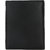 STYLER KING Black Genuine Leather 3 Fold Wallet for Men