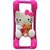 Hello Kitty Teddy Bear Universal Silicone Frame Bumper for iPhone 6 / 6S / 5 / 5S / 4 / 4S Soft Gel Phone Case Cover Fit