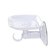 Unique Gadget Soap dish with Plastic Hook  (White)