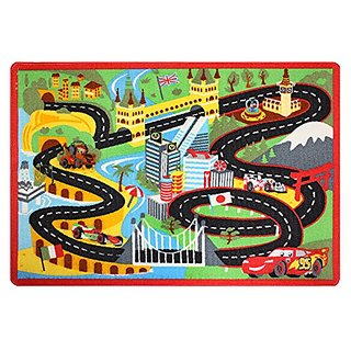 Buy Disney Pixar Cars Racing Interactive Game Rug Online @ ₹3489 from ...