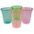 Enimay 12 oz. Neon Tumber Cups Soft Plastic Assorted Party Supplies 20 Pack