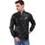 Nu Abc Garments Black Pu Leather Jacket For Mens