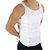 Beautyko Tummy Tuck Invisible Slimming Body Shaper T-Shirt with Firming and Tightening Panels, White, 1 Count