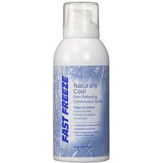 Buy Fast Freeze Naturally Cool Pain Relieving Continuous Spray, 4 fl ...