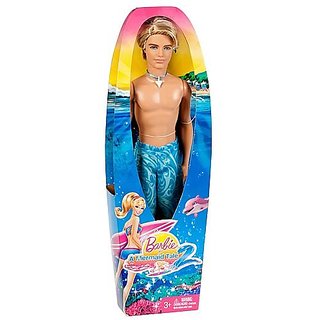 Barbie ken deals mermaid