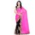 Sareeka Sarees Pink Georgette Embroidered Saree With Blouse