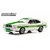 1978 Ford Mustang II Cobra II White with Green Billboard Stripes 1 18 by Greenlight 12895