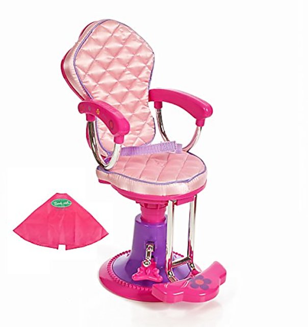 Buy Beverly Hills Doll Collection Salon chair for 18 Inch American Girl  Dolls Fully Assembled with Hair Cutting Cape Online ₹3903 from ShopClues