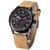 Curren Tan Leather Analog Watch