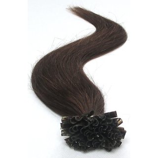 Aliexpress Elite99 Pink Color Soak Off Builder Gel Nail High Quality U Tip Hair Brazilian Virgin Remy Nail Extensions