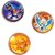 Amscan Skylanders Bounce Balls Birthday Party Toy Favors (6 Pack), 5.7
