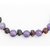 100% Certified Balticamber Pop Clasp Children Necklace with Gemstones, Amethyst, ~12/13