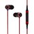 SoundMAGIC E10M In-Ear Headset for iPhone, iPad, Ipod (Black/Red)