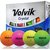 Volvik Crystal 3-piece Golf Ball (Pack of 12), Yellow/Orange