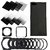 BiG DIGITAL Complete ND Neutral Density Filter Set, Compatible with Cokin P Series, Includes: Graduated ND2, ND4, ND8, a