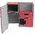 Twin FlipnTray Deck Case 160+ Standard Size XenoSkin Red Card Game