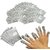 INHDBOX 100 Nail Art Soak Off Removal Gel/Polish/Acrylic/Shellac Foil Wraps