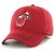 NBA Miami Heat Game Time Closer Stretch Fit Hat, One Size, Red