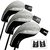 Andux Golf Driver Wood Head Covers Interchangeable No. Tag 3 of Set Mt/mg03 Black & Grey