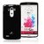 LG G3 Case, [Ultra Slim] Goospery Color Pearl Jelly Case Premium TPU Cover [Shock Absorption] for LG G3 - Black (Verizon