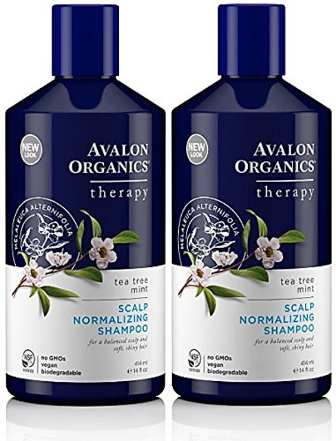Buy Organics Scalp Normalizing Tea Tree Mint Shampoo, 14 Ounce(Pack Of 2) Online @ ₹3021 ShopClues