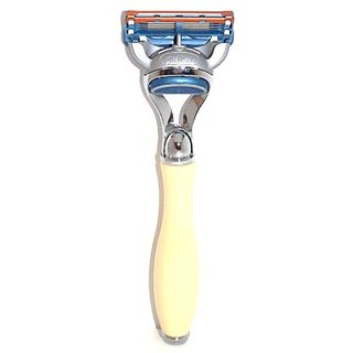Buy 5 blade Faux Ivory Razor with Chrome -- From GBS Online @ ₹5148 ...