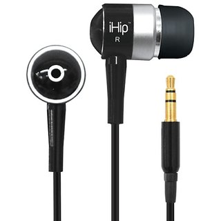 Buy iHip IP EPS41 BK Metal Noise Reducing Earphones Black Online