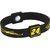 EFX Performance NASCAR Jeff Gordon Silicone Sport Wristband (Black/Yellow, Medium/7-Inch)
