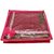 Kuber Industries Non Wooven Synthetic Saree Cover (Set Of 6) - Pink &Amp; Red Ki217