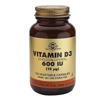 Solgar Vitamin D3 Cholecalciferol 600 IU Vegetable Caps