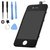 For Apple Iphone 4 4g (AT&T) Black Screen Glass Replacement Digitizer with Frame + LCD Assembly + 6 Piece Tool Kit