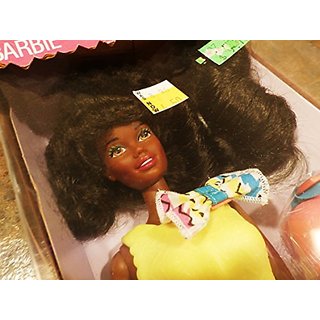 Barbie Mattel Snap'N Play Afro American – Vintage 1991 – NEUVE Dans Sa Boîte D'origine