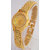 GOLD PLATED WATCH FOR WOMENS (V180)