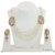 Jewels Guru Exclusive 5  String Pearl Necklace Set-a3